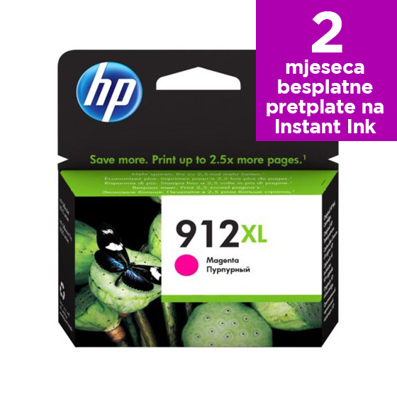 Tinta HP No.912XL Magenta P/N: 3YL82AE
