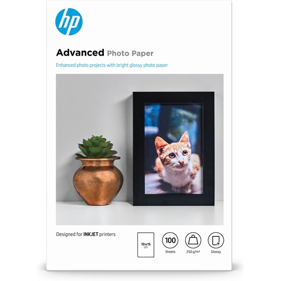 Papir HP Advanced Glossy Photo 100 listova P/N: Q8692A 