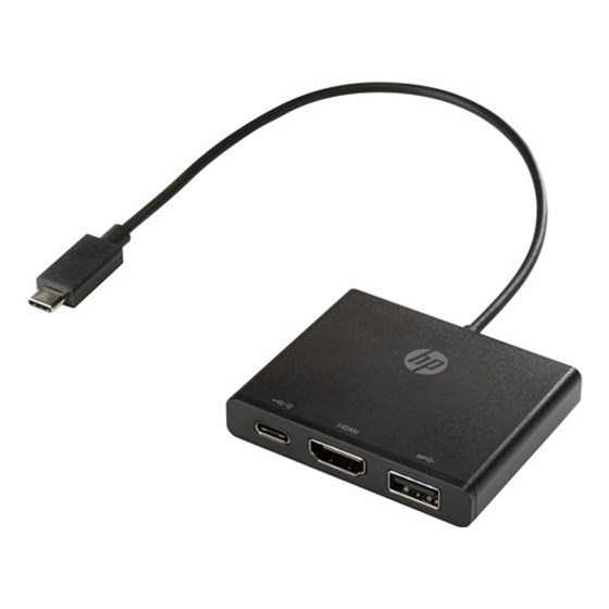 Adapter USB-C to Multi-Port Hub HP P/N: 1BG94AA 
