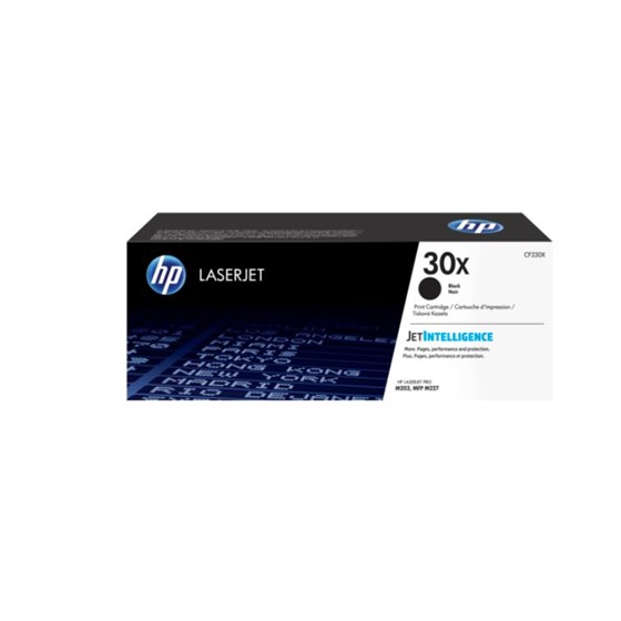 Toner HP LaserJet 30X Black P/N: CF230X
