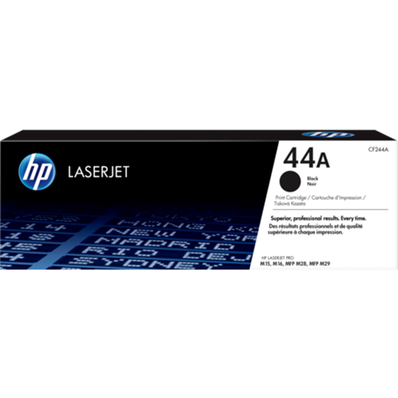 Toner HP LaserJet 44A Black P/N: CF244A 