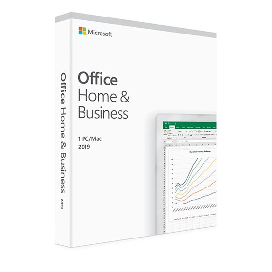 Software Microsoft Office 2019 Home & Business FPP Cro Medialess Word, Excel, PowerPoint, OneNote, Outlook P/N: T5D-03197