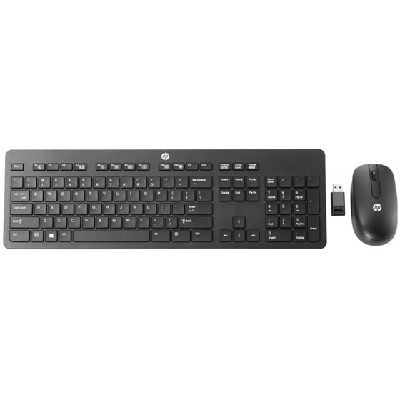 Tipkovnica i miš Bežični HP Slim Wireless Keyboard and Mouse crna P/N: T6L04AA
