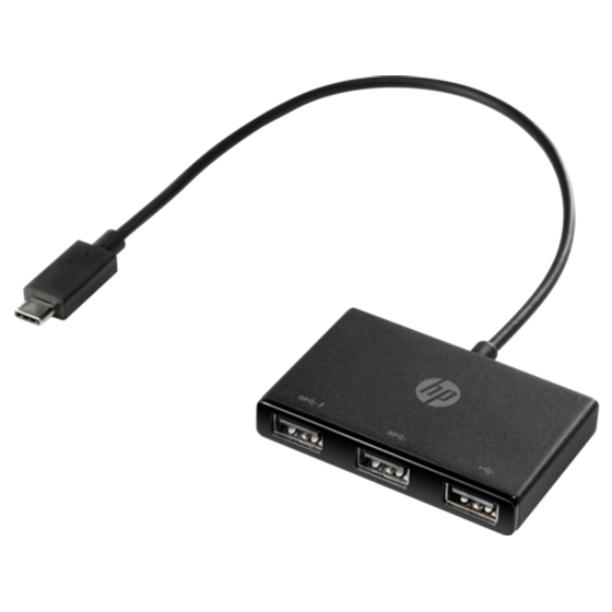 Adapter USB-C to USB-A Hub HP P/N: Z8W90AA 